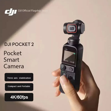 Handheld Anti-Shake 3 Axis Gimbal Stabilizer 4K 64MP Camera Auto Focus Face Tracking