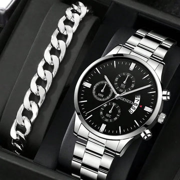 Fashion Men Luxury Calendar Quartz Wrist Watch