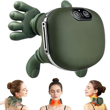 4D Neck & Shoulder Massager – Deep Kneading Relief