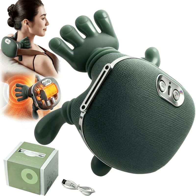 4D Neck & Shoulder Massager – Deep Kneading Relief